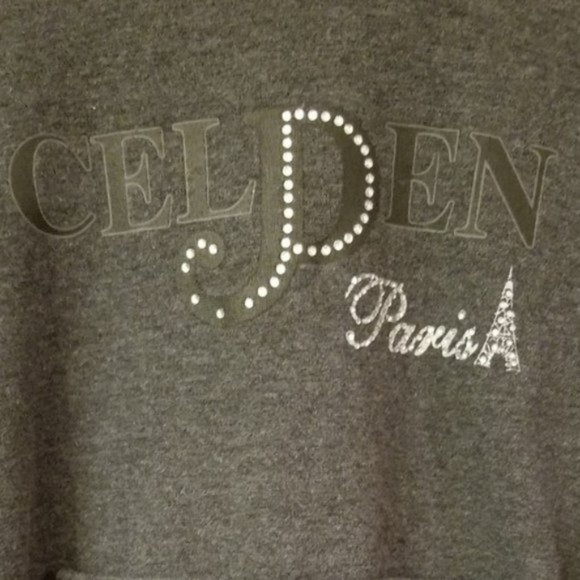 ⬇⬇ Celden Paris Hoodie Sweatshirt Tunic Girl 6 - Picture 4 of 5